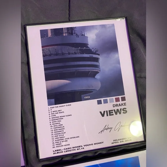 Drake Album cover Posters with frame. - Picture 7 of 8